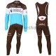 Cyklistický Bib Set 2018 AG2R La Mondiale M002