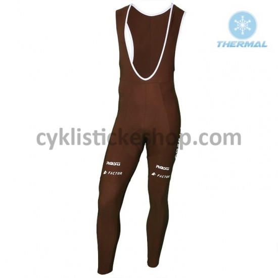 Thermo Cyklistické Kalhoty Bib 2018 AG2R La Mondiale M002