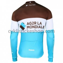 Cyklistický Dres s Dlouhými Rukávy 2018 AG2R La Mondiale M002