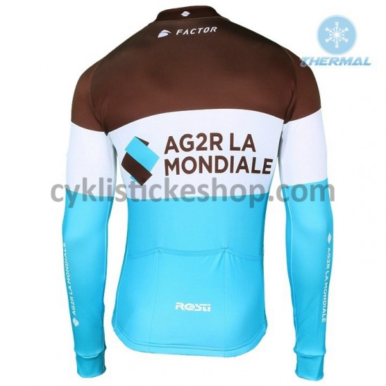 Thermo Cyklistický Dres 2018 AG2R La Mondiale M002