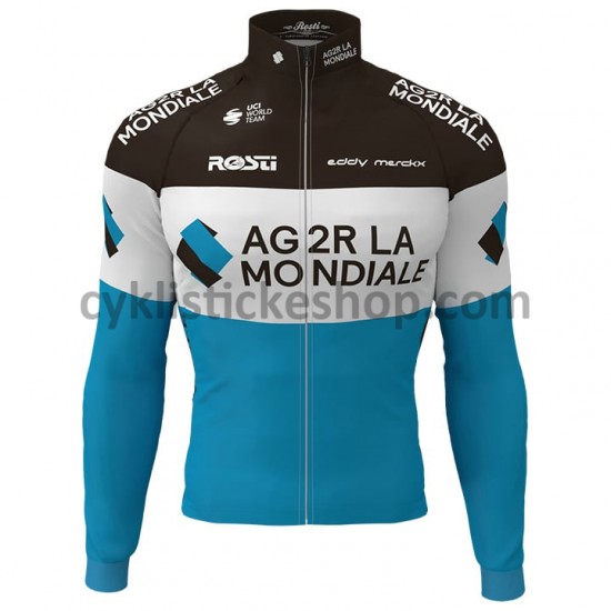 Cyklistický Dres s Dlouhými Rukávy 2020 AG2R La Mondiale M001