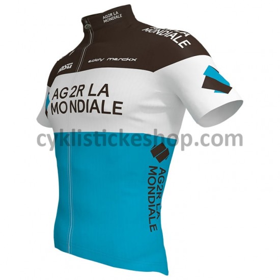 Cyklistický Dres s Krátkým Rukávem 2020 AG2R La Mondiale M001