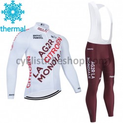 Cyklistický Bib Thermo Set 2021 AG2R Citroen Team M001