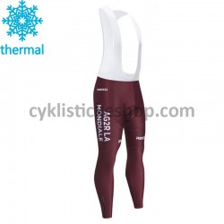 Thermo Cyklistické Kalhoty Bib 2021 AG2R Citroen Team M001