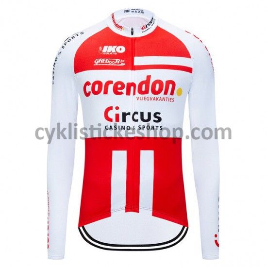 Cyklistický Dres s Dlouhými Rukávy 2019 Corendon–Circus M001