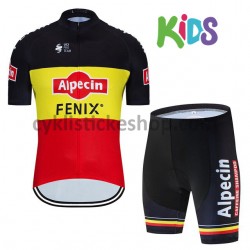 Cyklistický Komplet 2020 Alpecin–Fenix Dětský M002