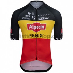 Cyklistický Dres s Krátkým Rukávem 2021 Alpecin–Fenix M001