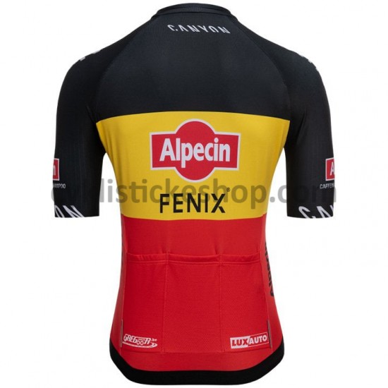Cyklistický Dres s Krátkým Rukávem 2021 Alpecin–Fenix M001