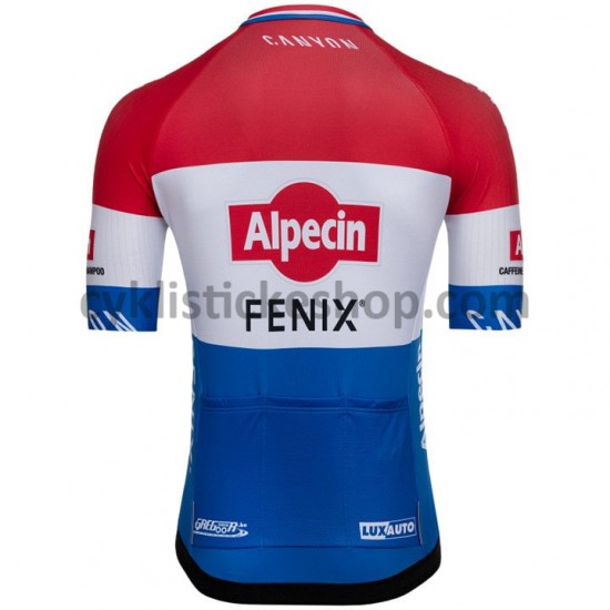 Cyklistický Dres s Krátkým Rukávem 2021 Alpecin–Fenix M002