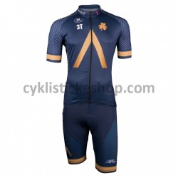 Cyklistický BIB Komplet 2018 Aqua Blue Sport M001