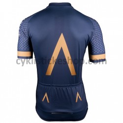 Cyklistický Dres s Krátkým Rukávem 2018 Aqua Blue Sport M001