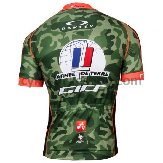 Cyklistický Dres s Krátkým Rukávem 2018 Armee De Terre M001