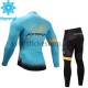 Cyklistický Thermo Set 2017 Astana Pro Team Dětský M001