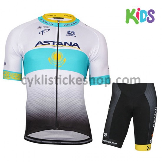 Cyklistický Komplet 2017 Astana Pro Team Dětský M002