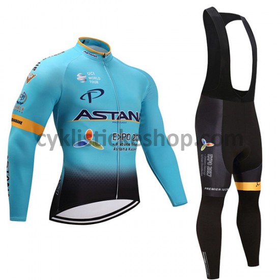 Cyklistický Bib Set 2017 Astana Pro Team M001