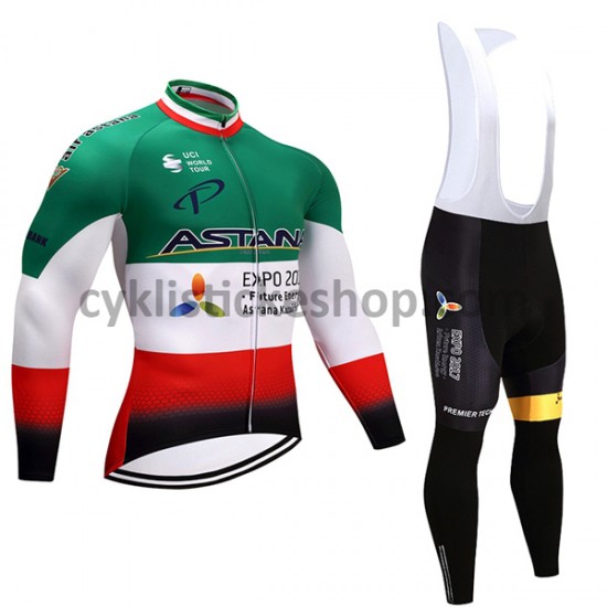 Cyklistický Bib Set 2017 Astana Pro Team M004