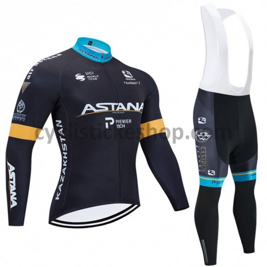 Cyklistický Bib Set 2020 Astana Pro Team M002