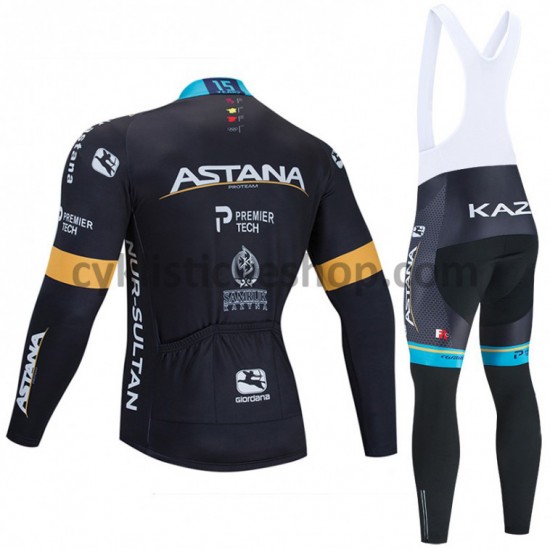 Cyklistický Bib Set 2020 Astana Pro Team M002