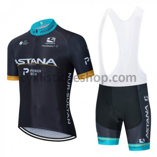Cyklistický BIB Komplet 2020 Astana Pro Team M002