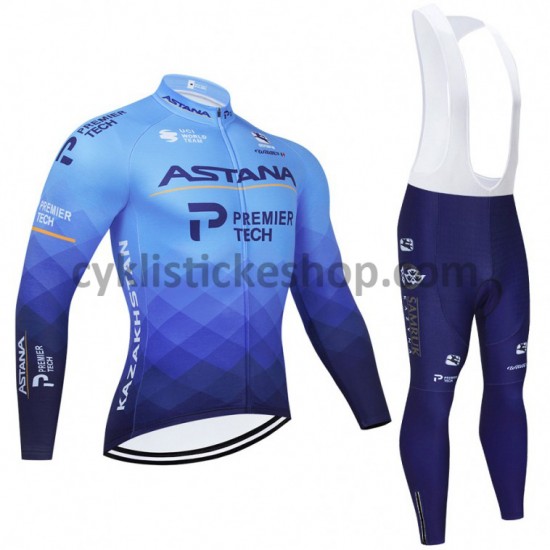 Cyklistický Bib Set 2021 Astana–Premier Tech M001