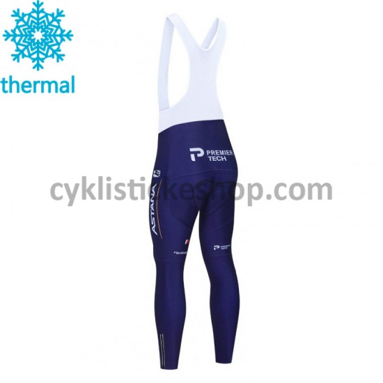 Thermo Cyklistické Kalhoty Bib 2021 Astana–Premier Tech M001