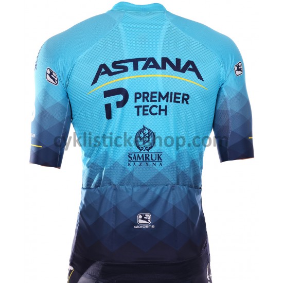 Cyklistický Dres s Krátkým Rukávem 2021 Astana–Premier Tech M001