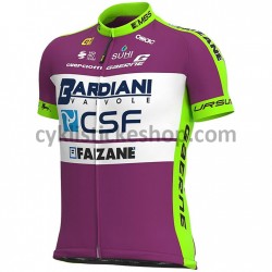Cyklistický Dres s Krátkým Rukávem 2020 Bardiani–CSF M001