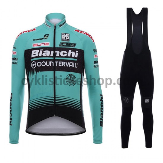 Cyklistický Bib Set 2017 Bianchi Countervail M001