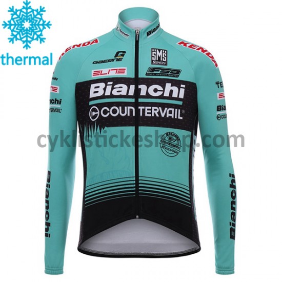 Cyklistický Bib Thermo Set 2017 Bianchi Countervail M001