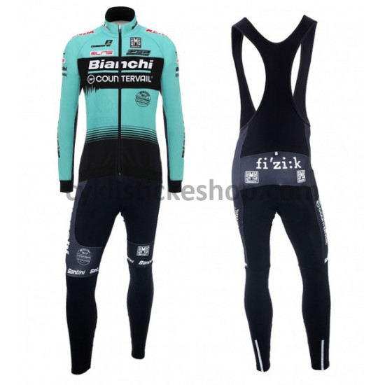 Cyklistický Bib Set 2018 Bianchi Countervail M001