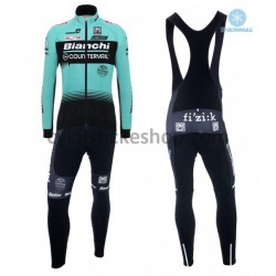 Cyklistický Bib Thermo Set 2018 Bianchi Countervail M001