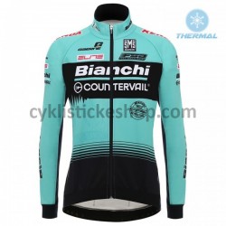 Thermo Cyklistický Dres 2018 Bianchi Countervail M001