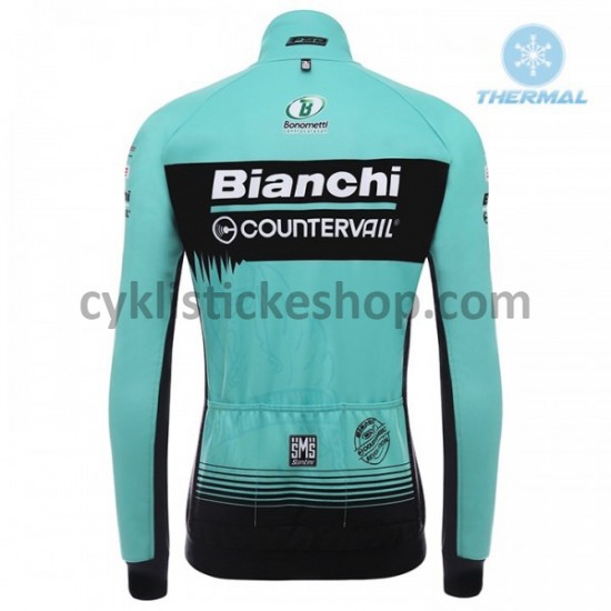 Thermo Cyklistický Dres 2018 Bianchi Countervail M001