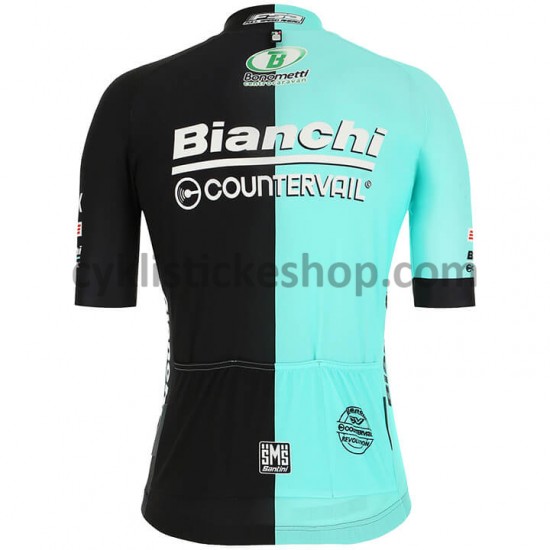 Cyklistický Dres s Krátkým Rukávem 2020 Bianchi Countervail M001