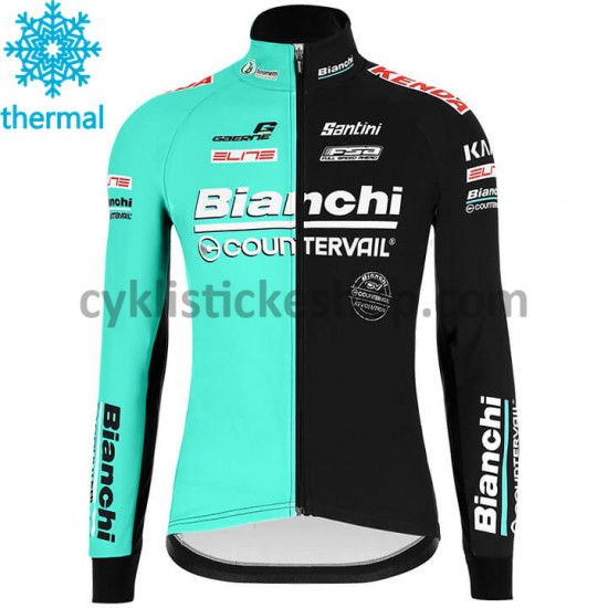 Thermo Cyklistický Dres 2020 Bianchi Countervail M001