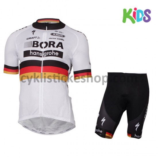 Cyklistický Komplet 2017 Bora-Hansgrohe Dětský M004