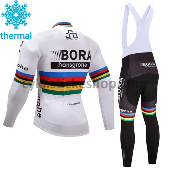 Cyklistický Bib Thermo Set 2017 Bora-Hansgrohe M002