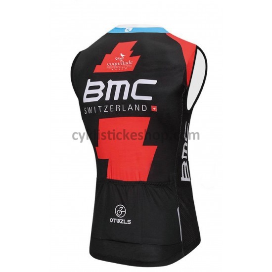 Cyklistický Dres bez Rukávů 2018 BMC Racing Team M001