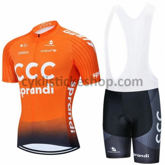 Cyklistický Dres s Krátkým Rukávem 2020 CCC Pro Team M001