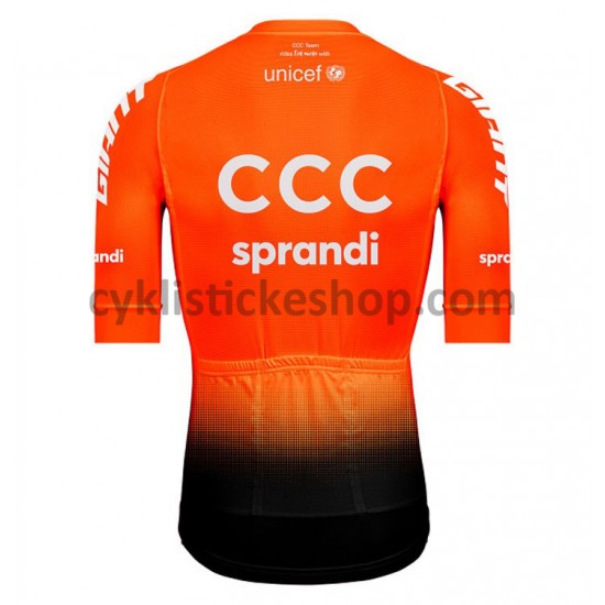 Cyklistický Dres s Krátkým Rukávem 2020 CCC Pro Team M001