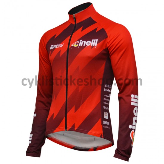 Cyklistický Dres s Dlouhými Rukávy 2018 Cinelli Chrome M001