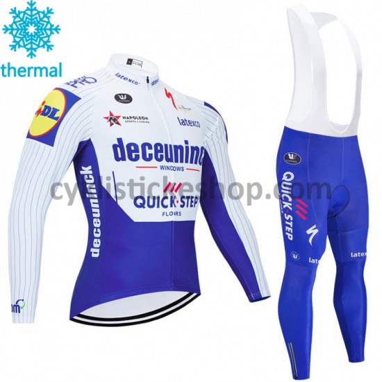 Cyklistický Bib Thermo Set 2020 Deceuninck–Quick-Step M001