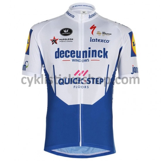 Cyklistický Dres s Krátkým Rukávem 2020 Deceuninck–Quick-Step M001