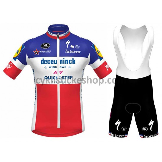 Cyklistický BIB Komplet 2021 Deceuninck–Quick-Step M001
