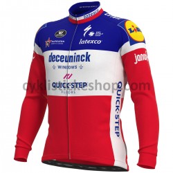 Cyklistický Dres s Dlouhými Rukávy 2021 Deceuninck–Quick-Step M001