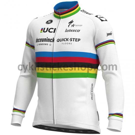 Cyklistický Dres s Dlouhými Rukávy 2021 Deceuninck–Quick-Step M002