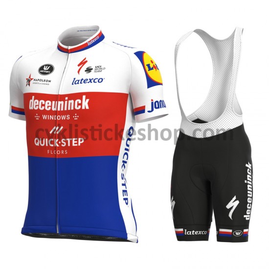 Cyklistický BIB Komplet 2021 Deceuninck–Quick-Step M005