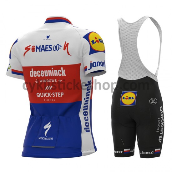 Cyklistický BIB Komplet 2021 Deceuninck–Quick-Step M005