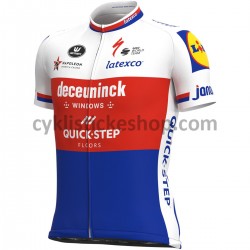 Cyklistický Dres s Krátkým Rukávem 2021 Deceuninck–Quick-Step M005
