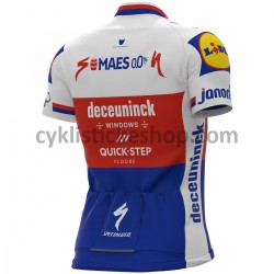 Cyklistický Dres s Krátkým Rukávem 2021 Deceuninck–Quick-Step M005